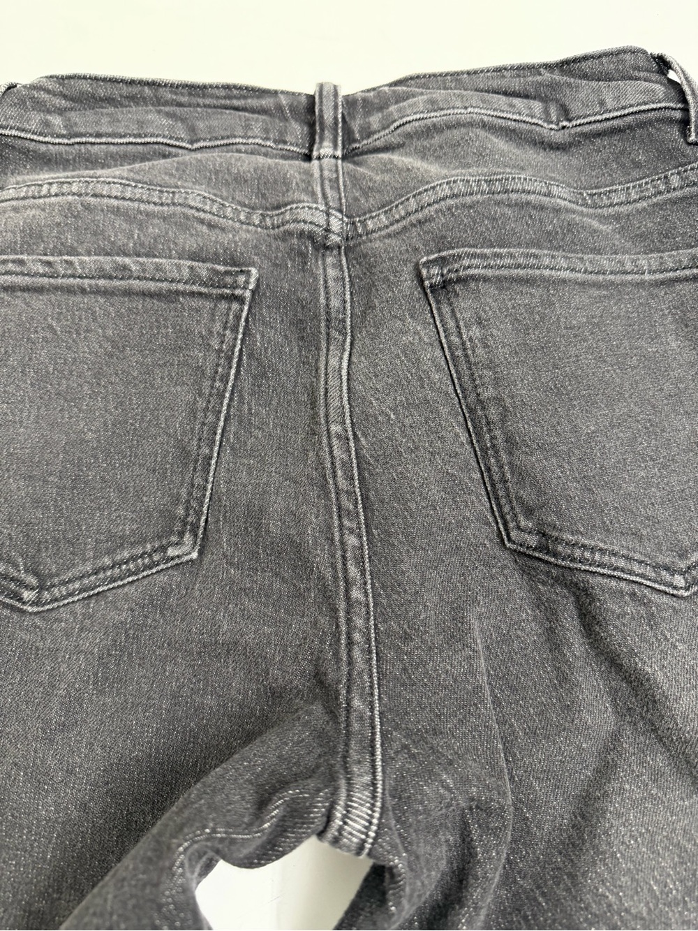 Quince Bella Relaxed Straight High Rise Jeans 28 Charcoal Quiet Luxury - Picture 5 of 10
